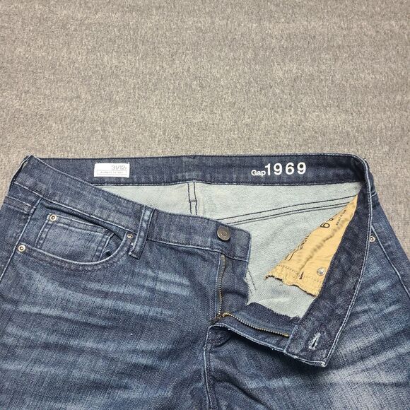 Gap 1969 Jeans Womens 12 Reg Always Skinny Crystal Wash Street Wear Denim Pants - Picture 4 of 11